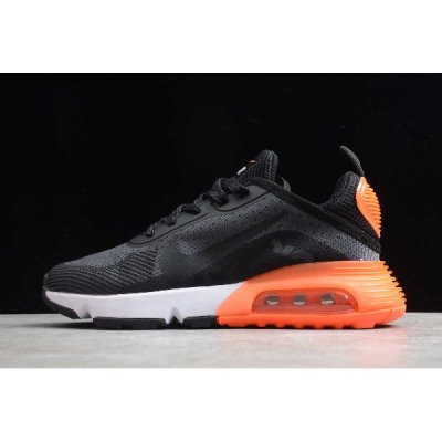 Nike Erkek Air Max 2090 Siyah / Turuncu / Beyaz Koşu Ayakkabısı Türkiye - FHAA29P9